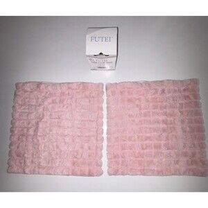 FUTEI Plush Pink Decorative Throw Pillow Covers Set Of 2 Cozy 16 x 16 Fluffy